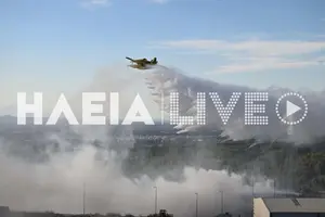 Φωτιά στο XYTY Tριανταφυλλιάς: Κατασβέσθηκε από τις δυνάμεις της Πυροσβεστικής