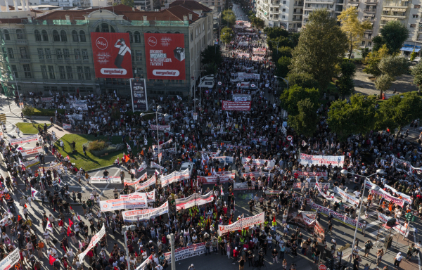 ΔΕΘ: Η ώρα των συγκεντρώσεων - Στον δρόμο αγρότες, εργατικά σωματεία, φοιτητές και γιατροί