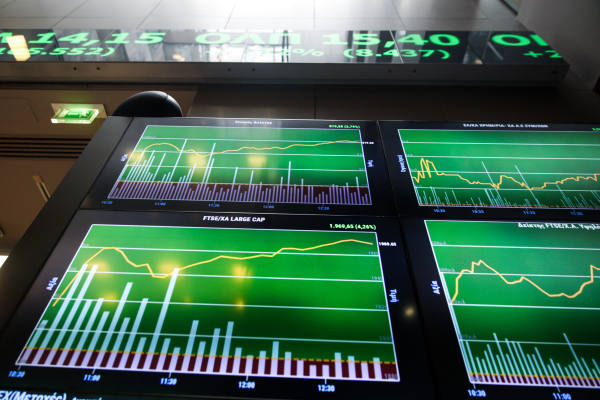 Χρηματιστήριο Αθηνών: Άνοδος 1,22% με τον Γενικό Δείκτη στις 2.613 μονάδες
