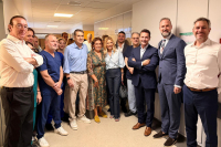 Γιώργος Μυλωνάκης: Η πρώτη φωτογραφία μετά την περιπέτεια της υγείας του - Επισκέφθηκε τον «Ευαγγελισμό»