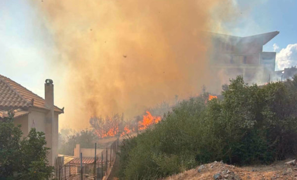 Σύλληψη 38χρονης για τη φωτιά στην Ανάβυσσο