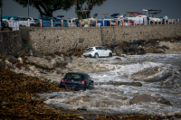 Deadly Storm Batters Greek Islands, Leaving One Dead and Widespread Damage