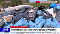 Χωματερές «βόμβες» στη Σαλαμίνα: Τόνοι από έπιπλα, κλαδιά και σκουπίδια