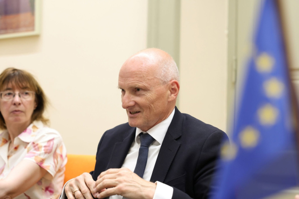 Δήμαρχος Ανωγείων: Θέμα γερμανικών οφειλών έθεσε στον Γερμανό πρέσβη