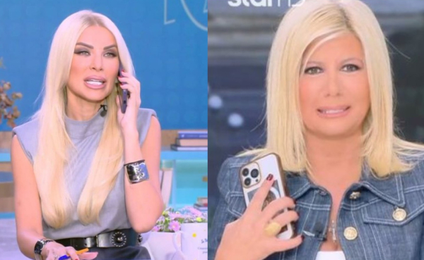 «Άφωνη» η Καινούργιου: Δέχτηκε τηλεφώνημα on air από την Κουτσελίνη (Βίντεο)