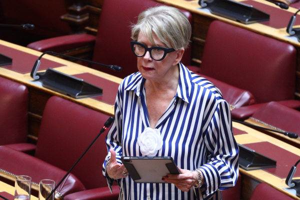 Ακρίτα για την ψηφοφορία για τη θέση της αντιπροέδρου της Βουλής: «Λείπει ο Γκρίνμπεργκ και στη ΝΔ τα έχουν κάνει θάλασσα»